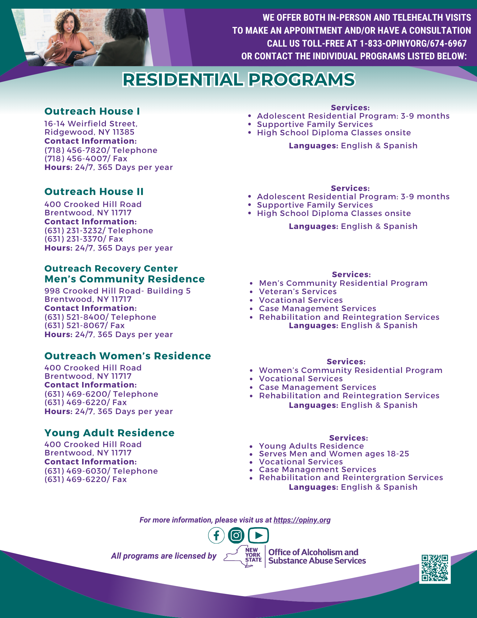 Residential Programs